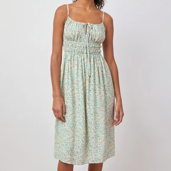 Rails NWT Octavia Green Summer Meadow Dress | Size Small - Picture 8 of 17